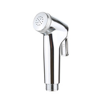Pistolet pulvérisateur de bidet Shattaf en ABS électroplaqué, nettoyeur de toilettes portatif, accessoire d'hygiène pour salle de bain et douche musulmane