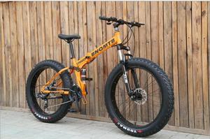 Vélo de montagne de 26 pouces avec pneus larges 4.0, pliable, gros pneus - Product Image 6