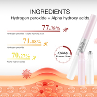 Sérum Visage Anti-Acné Jour et Nuit à l'Acide Salicylique, Centella et Acide Hyaluronique – Contrôle du Sébum, Apaise les Rougeurs et Répare les Imperfections – Meilleure Vente