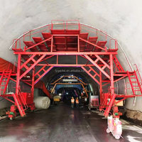 Nouvelle Arrivée Chariot Industriel Automatique pour l'Entretien des Tunnels, Fabrication Robuste en Acier avec Système de Contrôle Hydraulique et Certificat CE