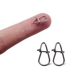 Lushawer thép không gỉ câu cá <span class=keywords><strong>Snap</strong></span> Hooked <span class=keywords><strong>Snap</strong></span> câu cá giải quyết công cụ an toàn Snaps nhanh clip khóa <span class=keywords><strong>Snap</strong></span> kết nối - Product Image 2