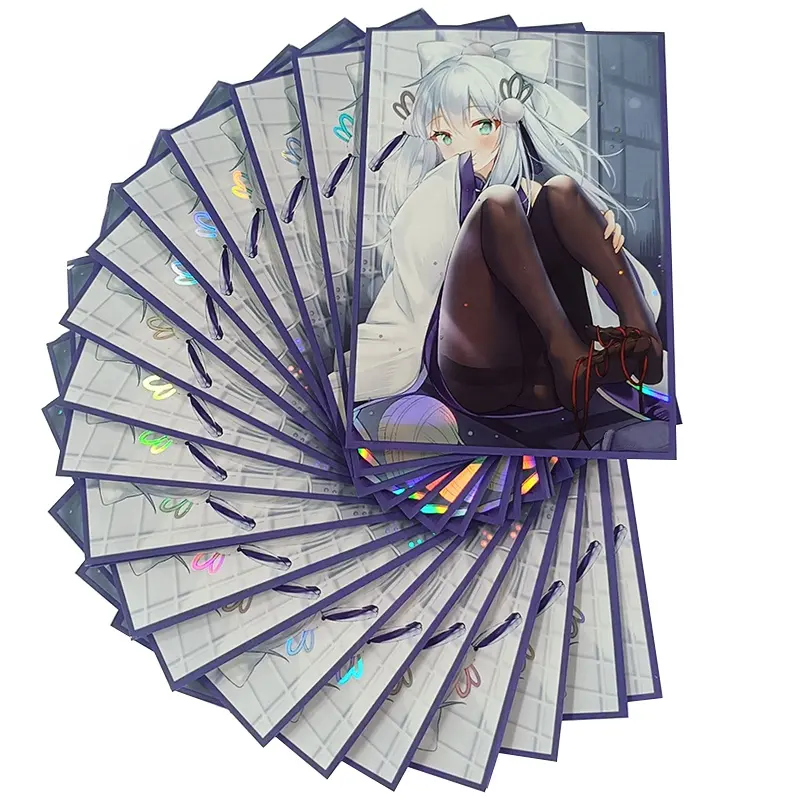 62x89 мм Художественная печать Аниме девушка рукав для карт на заказ Yugioh Художественная печать игровая карта пластиковые рукава