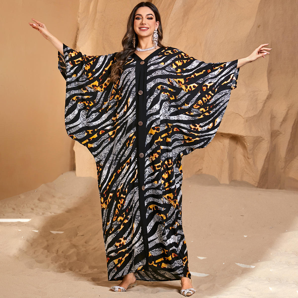 Zs2574-2 rayures noires et blanches