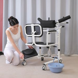 Chaise de transfert pour personnes handicapées, fauteuil roulant, chaise de transfert, fauteuil roulant adapté aux patients âgés alités, chaise de transfert - Product Image 2