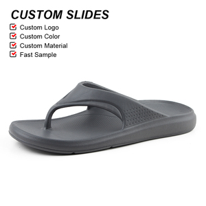 OLICOM Tongs Evergreen personnalisables avec logo, en EVA, antidérapantes, légères, pour l'été, la plage, les mariages, l'extérieur, avec soutien de la voûte plantaire et fonction massage - Product Image 5