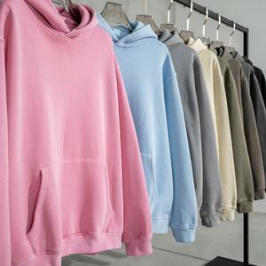 Sudadera con Capucha Yingling de Gran Tamaño para Hombre, Estilo Vintage, Lavado Ácido, Estampada, de Algodón Ecológico - Product Image 2