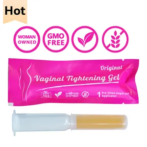Creme retrátil para cuidados vaginais yoni, produto em gel lubrificante apertado e encolhível para vagina