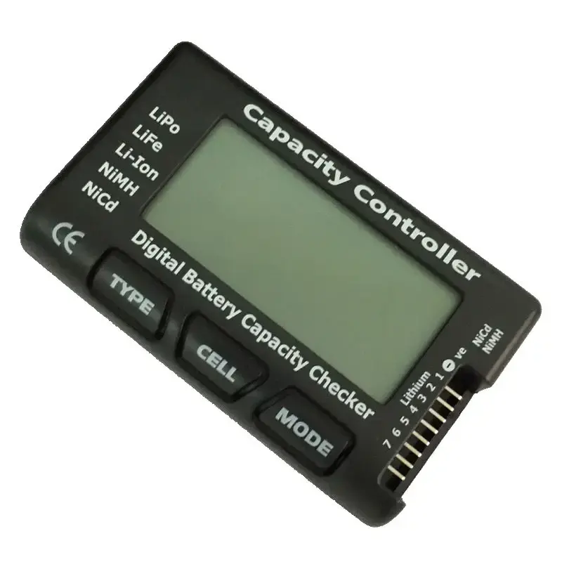 RC cellmeter 7 kỹ thuật số Dung lượng pin Checker điều khiển Tester Điện áp Tester cho Lipo cuộc sống Li-ion NiMH NiCd di động Meter