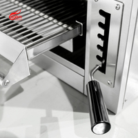 Grill salamandre infrarouge professionnel à gaz en acier inoxydable de 36 pouces, 48000 BTU, pour cuisine (RCM-36L)