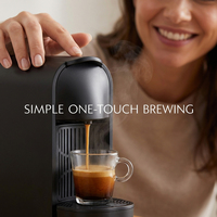 Elektrische koffiecapsuleapparaat, single serve espressomachine voor aanrechtblad, geschikt voor detailhandel en horeca.
