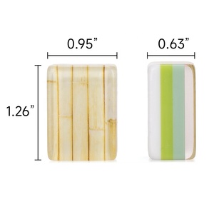 Jeu de Mahjong en Acrylique Coloré, Conforme NMJL, Tuiles Faciles à Lire avec <span class=keywords><strong>des</strong></span> Jokers, Idéal pour les Amateurs de Mahjong, Cadeaux pour Fêtes et Vacances - Product Image 5