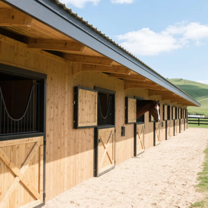 Stalle <span class=keywords><strong>de</strong></span> cheval avec l'intégration <span class=keywords><strong>de</strong></span> <span class=keywords><strong>tapis</strong></span> <span class=keywords><strong>de</strong></span> plancher <span class=keywords><strong>pour</strong></span> la protection stable <span class=keywords><strong>de</strong></span> sabot - Product Image 1
