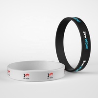 Promocional Crystal Code Grabador Pulseras Snap Negro Goma Deportes Pulsera Niños Metal Silicona Encanto para Niños para Deportes