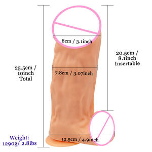 Extra großer Riesen penis mit verdicktem und übergroßem Kopf - Product Image 5