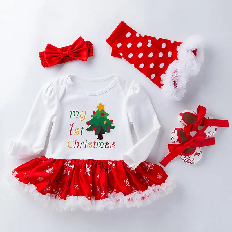 卸売新生児服長袖クリスマス衣装赤ちゃん冬かわいいロンパース