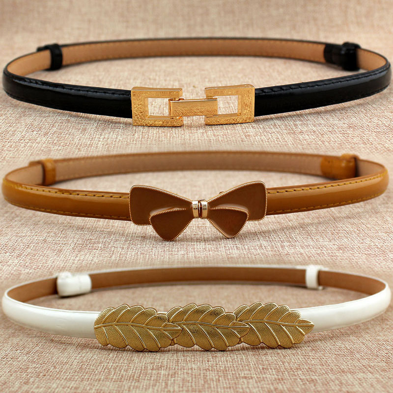 Женский винтажный ремень из ПУ кожи, Размер 23-40 дюймов