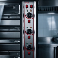 Four à rôtir au gaz pour poulet commercial, 6 broches, en acier inoxydable, pour restaurant, barbecue