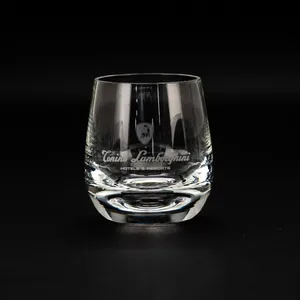 Heavy Whiskey Glass Tumblers Hand Blown Glass Whiskey Heavy Base Rocks Glasses Tumblers For Bourbon