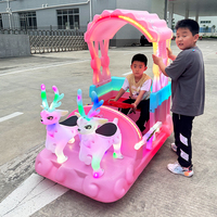 Fabricant de voitures tamponneuses d'amusement, voiture tamponneuse pour enfants avec LED colorées, voiture tamponneuse de parc d'attractions, voiture de conduite commerciale