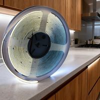 Tira de Luces LED COB con Certificación ETL, CE y RoHS, 2 Años de Garantía, Cri90, 100LM/W, Tira de Luz Inteligente COB LED de 24v, 10m, Flexible