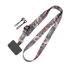 Colorful 6/7/8line Pattern Phone Lanyard PL with Metal Clasp and Keychain Loop for Phone and <b>ID</b> <b>Holder</b> Europa - Product Image 2