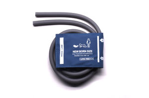 Brassard BP de cuisse adulte réutilisable bleu 46-66cm manchette NIBP à double <span class=keywords><strong>tube</strong></span> avec qualité ISO non invasive pour les tubes de test sanguin d'obésité - Product Image 3