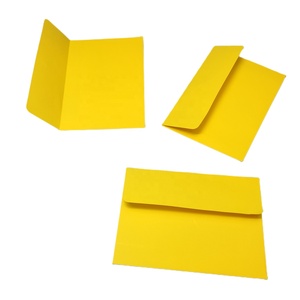 2022 tùy chỉnh óng ánh giấy mời gửi thư màu phong bì bao bì thư kinh doanh Thẻ quà tặng tiền gói phong bì - Product Image 2