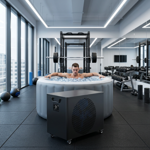 Pure <b>Water</b> Chiller Advanced Filtration System with 20-Micron <b>Filter</b> U V Ozone Cold Plunge Chiller for Outdoor Indoor Ice Bath - Product Image 4