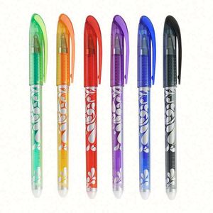 Stylo Gel Effaçable Bleu Promotionnel – Pointe Abrasive 0,5 mm – Effacement Facile à Haute Température – Emballage Personnalisable - Product Image 5