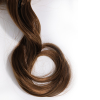 Queue de cheval naturelle, cheveux lisses humains, pour femme, 1 pièce, vente en gros