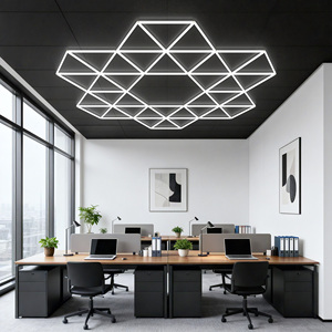 Gonengo Vente en gros DIY Assemblage PC Lumière LED hexagonale en forme de fleur pour la <span class=keywords><strong>d</strong></span>écoration de la salle <span class=keywords><strong>d</strong></span>'exposition automobile, atelier de réparation automobile - Product Image 2