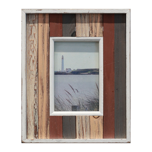 Coastal Style Inner Border Vintage Antique Weathered Reclaimed <strong>Shabby</strong> <strong>Chic</strong> Wooden <strong>Picture</strong> <strong>Frame</strong> Distressed Wood Photo <strong>Frame</strong> - Product Image 5