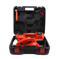 Kit de cric électrique portable pour voiture avec clé à chocs et pompe à pneus, cric hydraulique pour véhicule