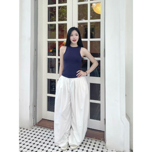 Camiseta de Moda para Mujer de Talla Grande, Corte Entallado, Manga Larga, Botones, Etiqueta Personalizada, Fabricante Vietnamita, MOQ Bajo, Envío Gratuito - Product Image 3