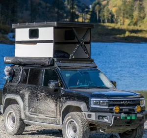Carpa de Techo Rígida de Alta Calidad para Acampar al Aire Libre y Toldo Plegable para Automóvil - Product Image 4