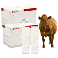 Kit de test de grossesse rapide pour bovins, pour le diagnostic précoce de la gestation chez les vaches, à partir d'échantillons sanguins