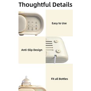Nouveau 2026 – Préparateur de repas électrique 3-en-1 pour bébé, <span class=keywords><strong>sans</strong></span> BPA, <span class=keywords><strong>chauffe</strong></span>-<span class=keywords><strong>biberon</strong></span> multifonction et <span class=keywords><strong>chauffe</strong></span>-<span class=keywords><strong>eau</strong></span> constant pour 0-12 mois - Product Image 3