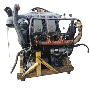 Moteur Mercedes TAI complet d'occasion OM501LA/OM501/OM457LA/OM457/OM502LA/OM502, diesel en acier, 4/6 cylindres, faible kilométrage, 2015- - Product Image 1