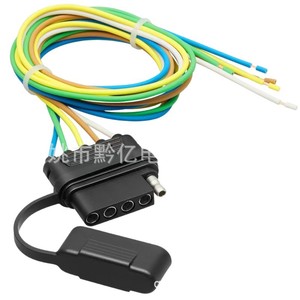 Cable de extensión de alimentación para remolque de cuatro núcleos, material de PVC, uso conveniente para conexión de vehículos - Product Image 1