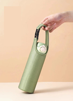 Sac isotherme en néoprène imperméable personnalisé pour biberon ou bouteille de vin, motif lettres, à porter à l'épaule, vente en gros