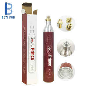 New xách tay Soda 60L 0.6L CO2 chai nhôm 425g/450g CO2 xi lanh cho nước giải khát sử dụng - Product Image 4