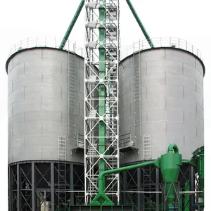 Silos de armazenamento de grãos de soja e arroz com capacidade personalizada de 1000t e bom preço