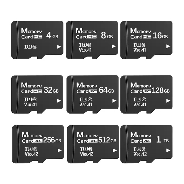 8GB Class 10 High Speed SD TF Card Digital Camera Storage Card Bulk 1gb 4gb 16gb 64gb 128gb OEM Color UV Special Large Capacity