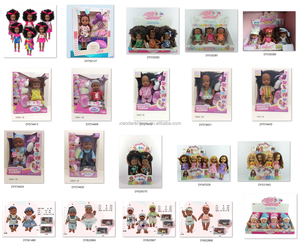 Muñecas Negras Bebé de 20 cm de Altura, <span class=keywords><strong>Muñeca</strong></span> de Vinilo con Apariencia Realista, Muñecas de Piel Negra con Cabello Afro - Product Image 6