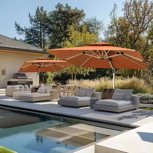 Haute qualité moderne extérieur rotin parapluie plage balcon piscine cour <span class=keywords><strong>Parasol</strong></span> populaire pour House Resort - Product Image 1