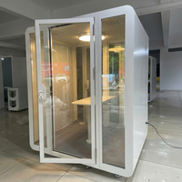 PYinC |   Cabine de bureau insonorisée mobile très demandée, cabine de réunion confidentielle et cabine de studio d'enregistrement pour bureaux de coworking