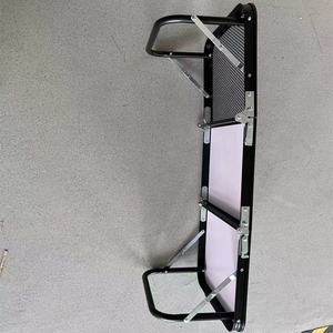 Parrilla pequeña multifunción portátil de nuevo diseño, <span class=keywords><strong>Maleta</strong></span> de madera de aluminio para barbacoa, mesa de Picnic plegable para acampar al aire libre - Product Image 3