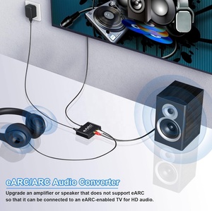 <span class=keywords><strong>Convertisseur</strong></span> audio numérique eARC/ARC pour DTS Dolby Atoms <span class=keywords><strong>AC3</strong></span> LPCM Fiber vers RCA SPDIF Audio - Product Image 2
