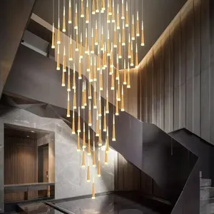 VEKO Chandelier Modern Design Decorative For Long Drop Light Pendant Light Ceiling Modern Chandeliers