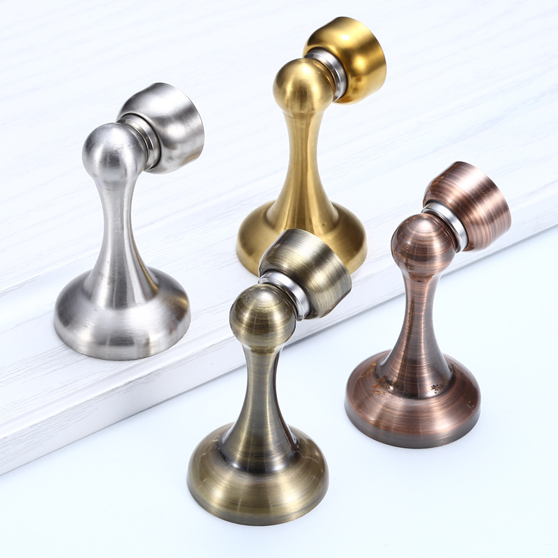 High Quality Wholesale Durable Door Holder Home Office Magnetic Door Catch Stainless Steel Stopper Magnetic Door Stop